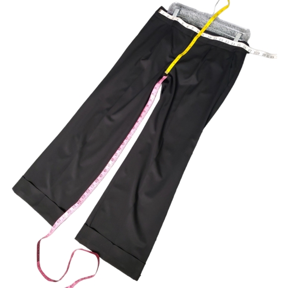 Trina Turk Cropped Cuffed Casual Career Modern Pants 6 - Picture 2 of 13